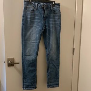 Slim fit mens jeans.